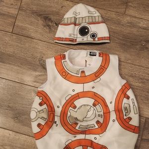 bb8 costume size 2T 3T